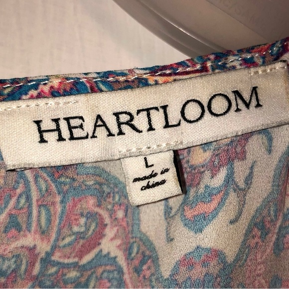 Floral Boho Open Shoulder Malena Romper Large - Picture 16 of 16